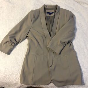Apt. 9 Tan/Taupe Blazer Coat